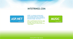 Desktop Screenshot of intstrings.com
