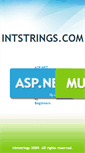 Mobile Screenshot of intstrings.com